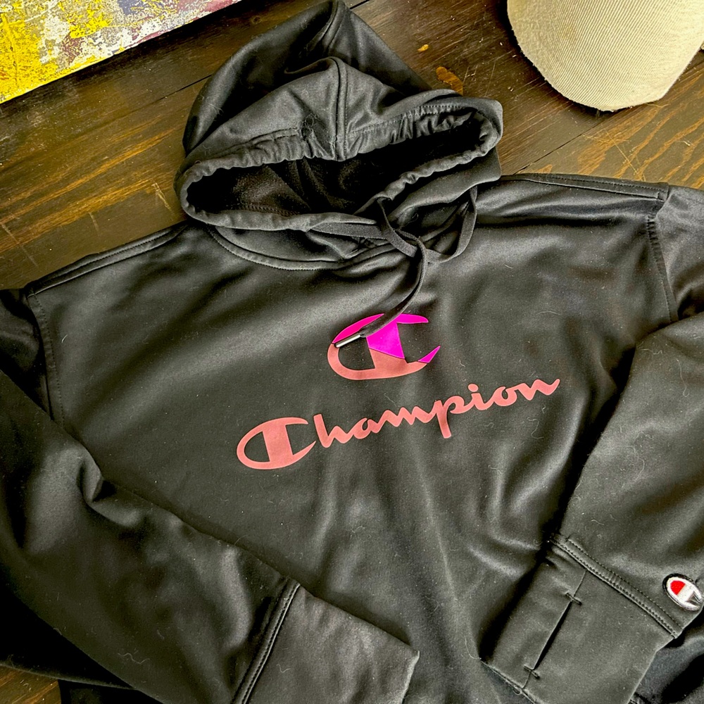 Champion Womens Performance Hoodie Sweatshirt SIZE Small Athletic Wear